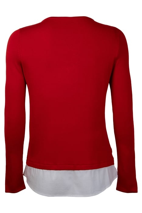 COMMA PULLOVER RED 2