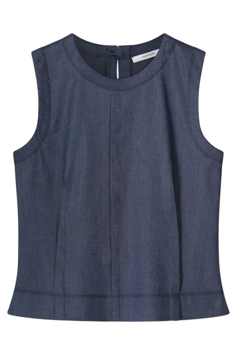 TOP LINEN BLEND NIGHT SKY 3