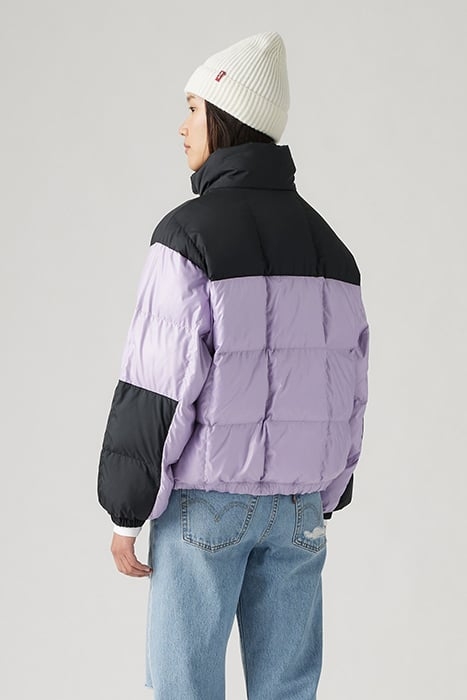 DELANEY PUFFER JACKET IN PURPLE 2