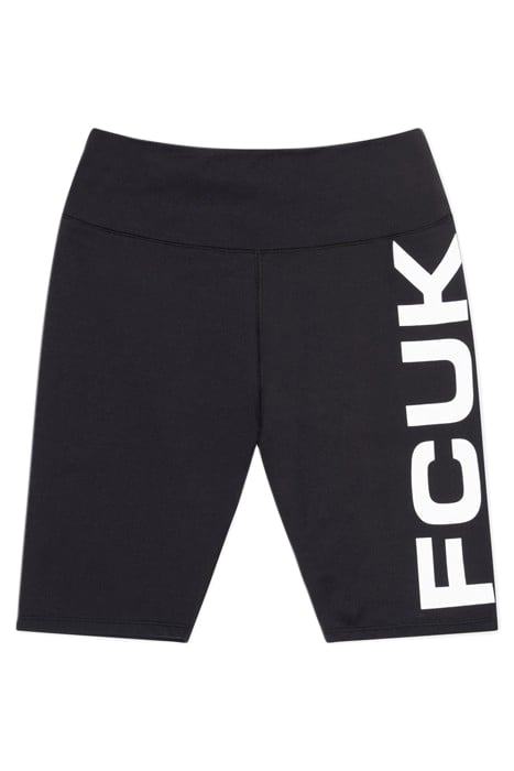 FCUK CORE JRSY LOGO CYCLNG SH BLACK 1