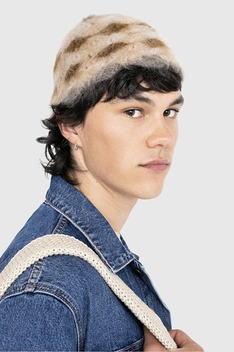 SSU – UNISEX BRUSHED MOHAIR SEASHELL BUCKET HAT DESERT CAMO 1