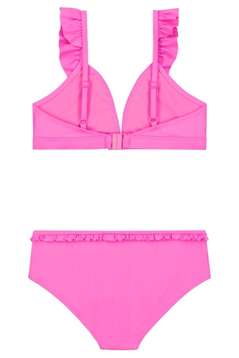GIRLS BELLA HIPSTER BIKINI SET AZALEA PINK 2