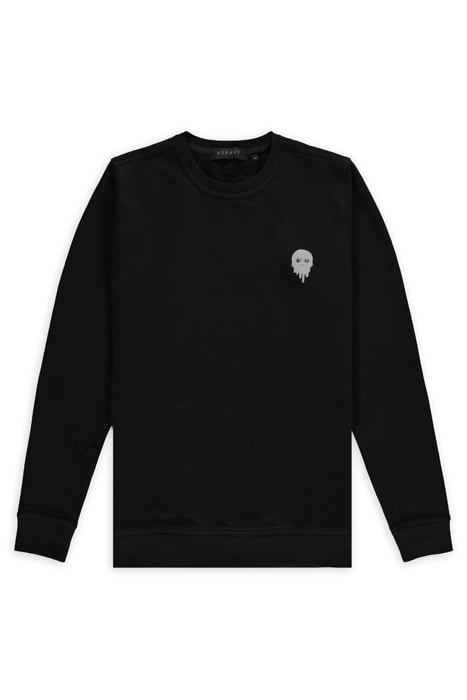 SKULL SWEATER BLACK 1