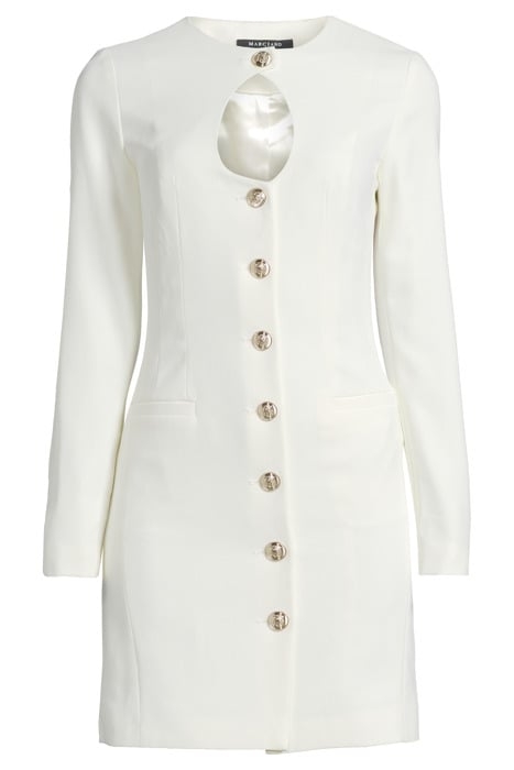 MOIRA DRESS PALE PEARL 3