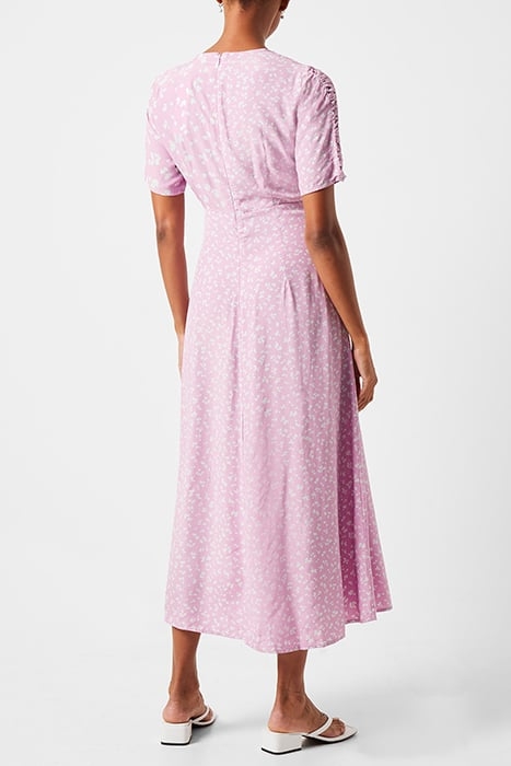 BONITA DRAPE VNCK MAXI DRESS PURPLE 2