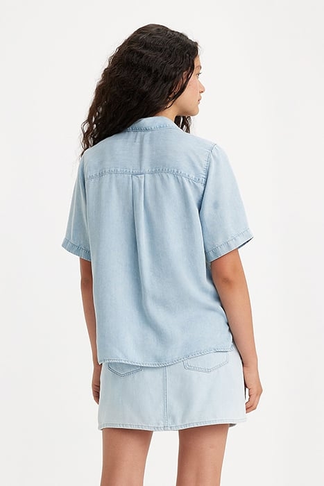 JOYCE BUTTON-DOWN SHIRT BLUE 2