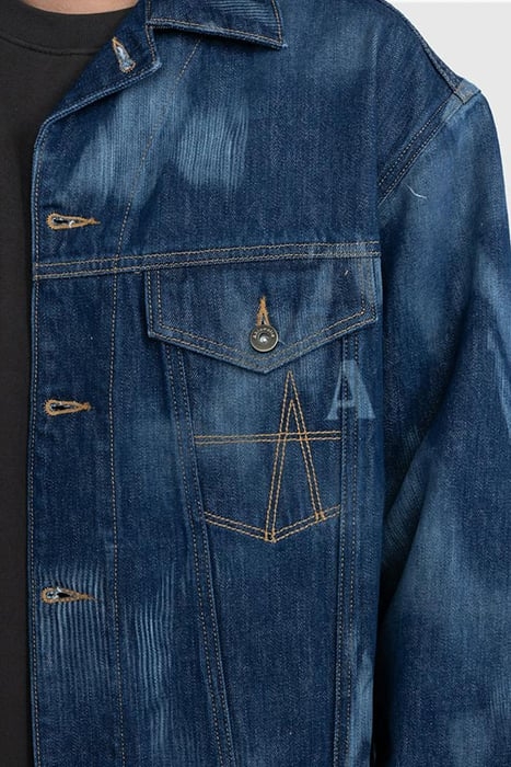 AHLUWALIA – SIGNATURE DENIM JACKET INDIGO 4