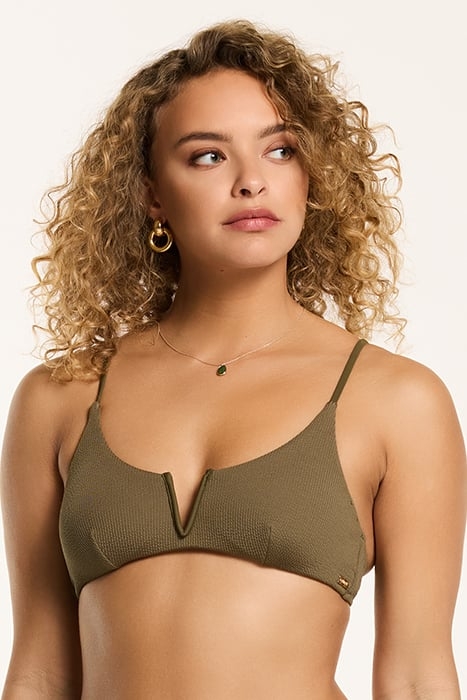 LADIES LEAH BIKINI SET CYPRUS STRUCTURE FOREST GREEN CYPRUS 5