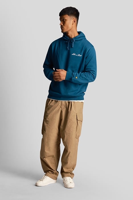 GRAPHIC SKI HOODIE APRES NAVY 3