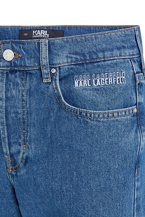 MID BLUE STRAIGHT DENIM BLUE 3