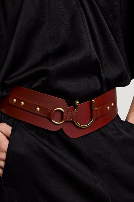 BELT LEATHER BELT OLD RUST 5