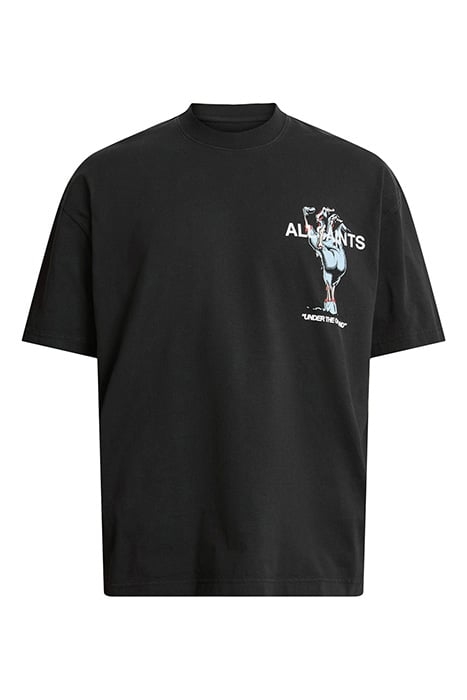 UNDERGANG SS CREW WASHED BLACK 3