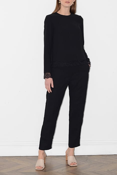 LACE MIX LS TOP BLACK 2