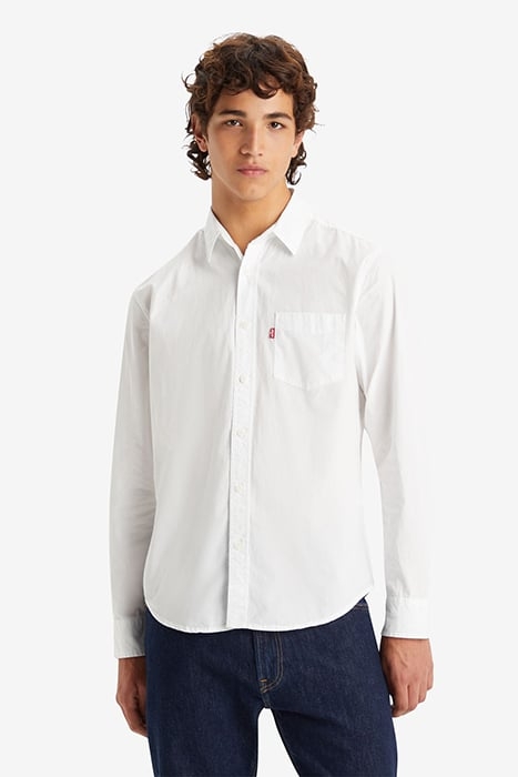 CLASSIC CASUAL SHIRT WHITE 1