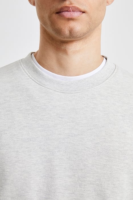 FRENCH TERRY REG CREW GREY 4