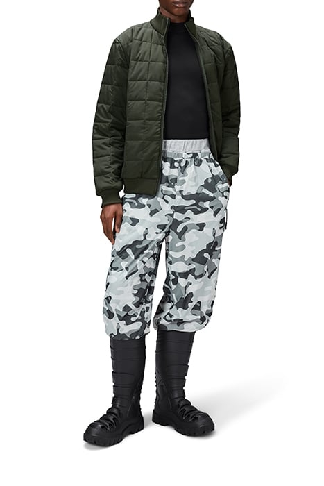 UNISEX LINER HIGH NECK JACKET W1T1 GREEN 4