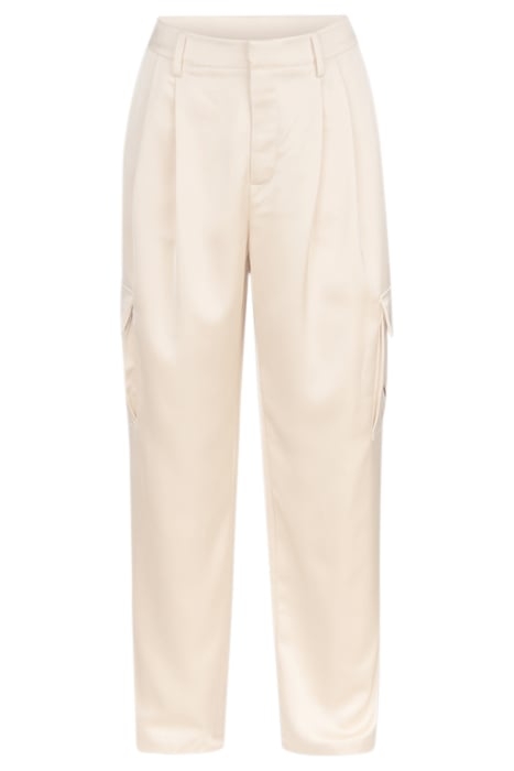 LA-SBSATIN CARGO PANTS OFFWHITE 3