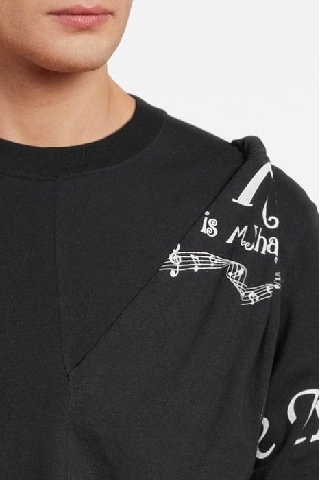 MARINE SERRE – REGENERATED GRAPHIC TEE BLACK 4