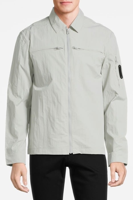 A-COLD-WALL* – GAUSSIAN OVERSHIRT LIGHT GREY 1