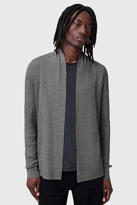 MODE MERINO OPEN CAR CARTER GREY 1