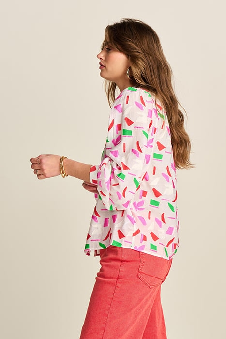 BLOUSE - TABLE MOUNTAIN MULTI COLOUR 4