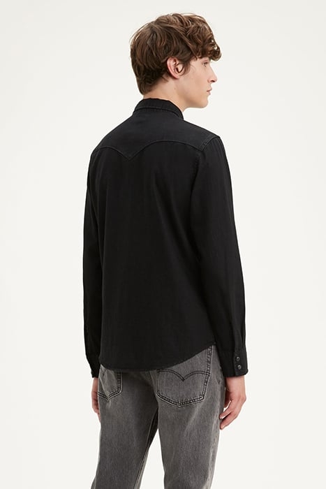 CLASSIC CASUAL SHIRT BLACK 2