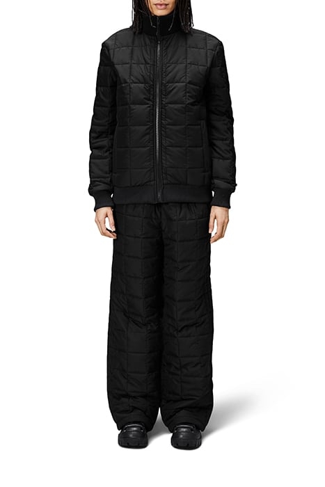 UNISEX LINER HIGH NECK JACKET W1T1 BLACK 2