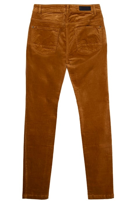 TROUSER WOVEN LONG 24001850 GOLDEN BROWN 2