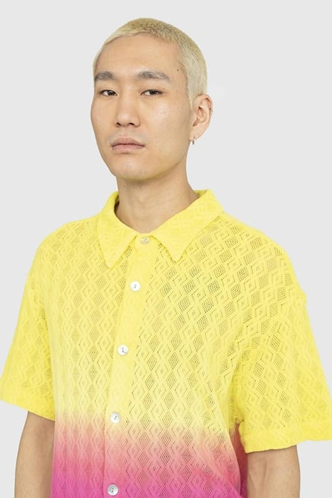 AGR – GENTLE HAPPINESS LACE SHIRT YELLOW/PINK 5