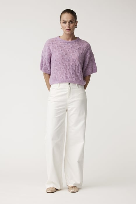 PEPPER SS SWEATER LILAC 2