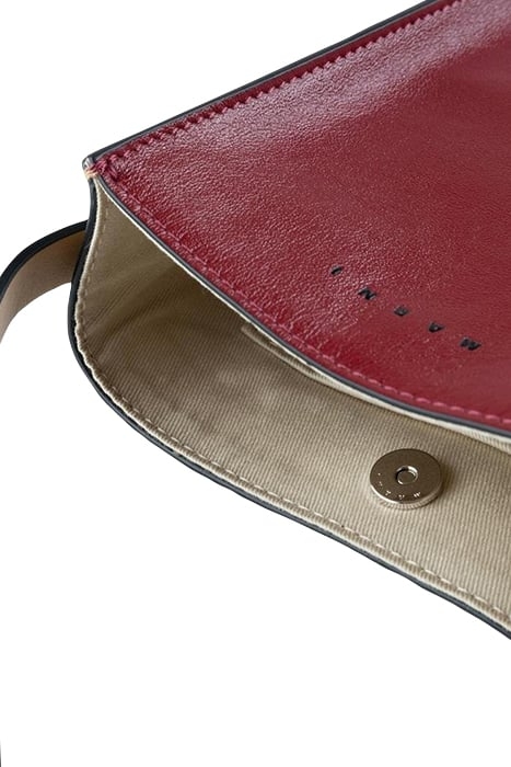 MARNI – UNISEX MUSEO NANO BAG RED/BEIGE 5