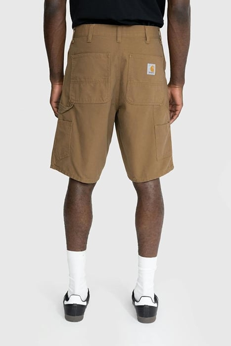 CARHARTT WIP – SINGLE KNEE SHORT RINSHED HAMILTON BROWN 3