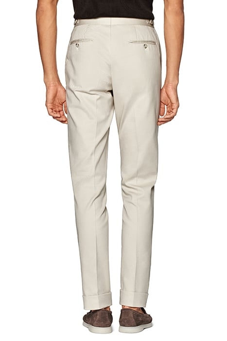 SAND SLIM LEG TAPERED TROUSERS SAND 3