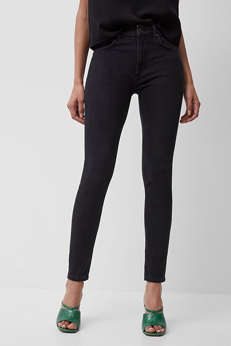 SLIM FIT DENIM JEANS BLACK 1