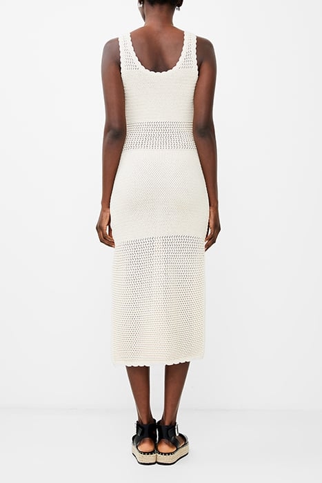 MOMO NELLIS CROCHET DRESS ECRU 2