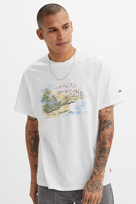 SS PRINTED T-SHIRT WHITE 4