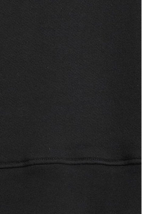 PEACE SYMBOL COTTON SWEATSHIRT BLACK 5