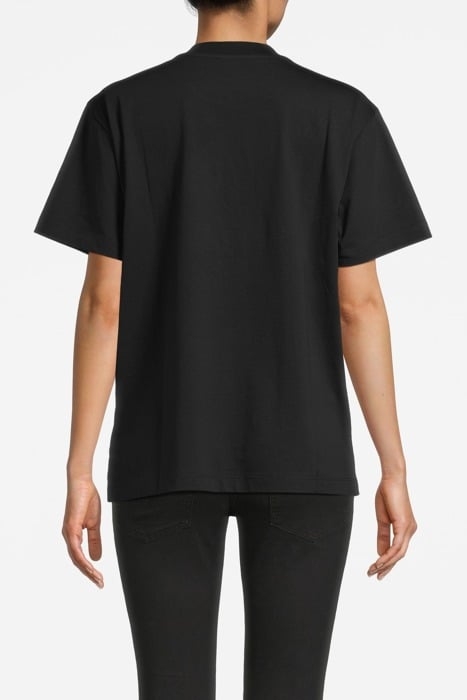 LOGO PRINT JERSEY T-SHIRT BLACK 2