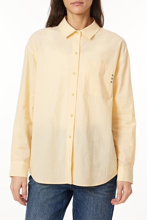 OVERSIZED SHIRT APRICOT GELATO 1