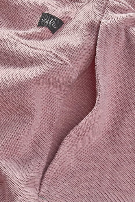 KEY | PIQUÉ SHORTS SILVER PINK 2