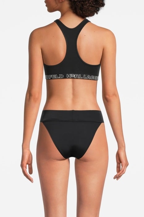 IKONIK 2.0 RACER BACK BRALETTE BLACK 2