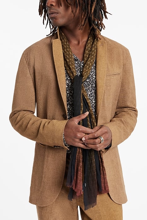 PATTON SCARF PALE OCHRE 2