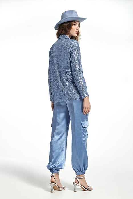 SHINE SEQUINS NORUE JACKET BLUE 2