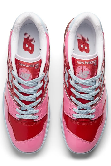 BB550YKC SNEAKERS IN PINK & RED 3