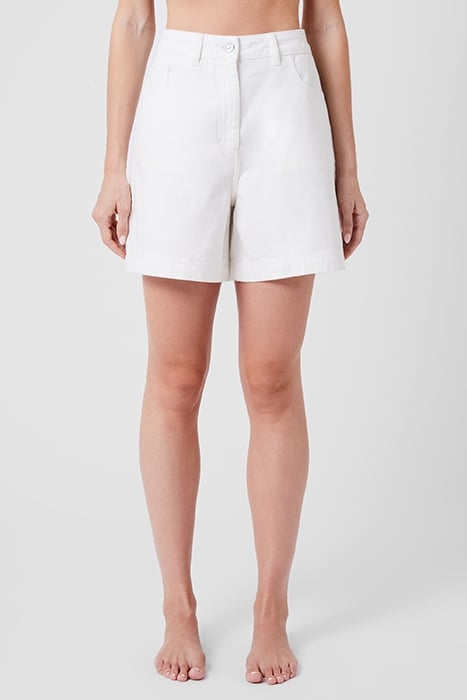 FINLEY DENIM SHORTS ECRU 1