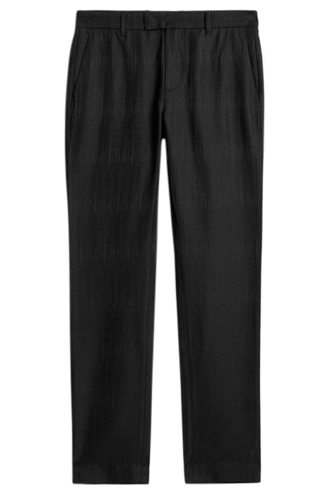 SLIM FIT PANTS WITH WELT HIP POCKET AND BLACK 2