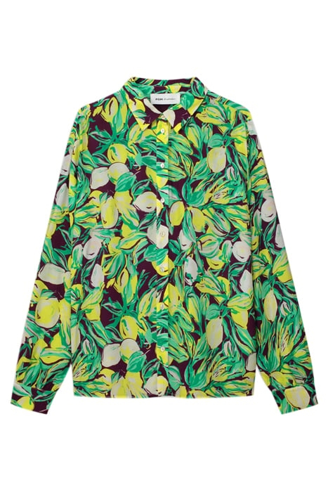 BLOUSE - MILLY LEMON TREE MULTI COLOUR 3