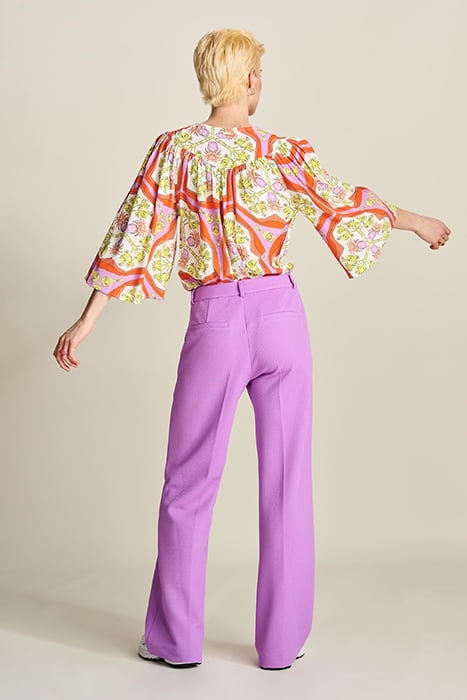 BLOUSE - MARRAKESH SUMMER ORANGE 2