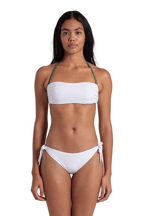 WOMEN'S ARENA PRO_FILE BIKINI BANDEAU WHITE-SAGE 1