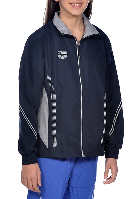 JR TL WARM UP JACKET NAVY-GREY 5